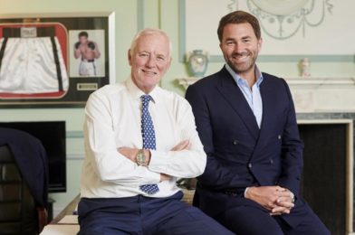 BARRY HEARN OBE STEPS ASIDE AS EDDIE HEARN BECOMES MATCHROOM SPORT GROUP CHAIRMAN