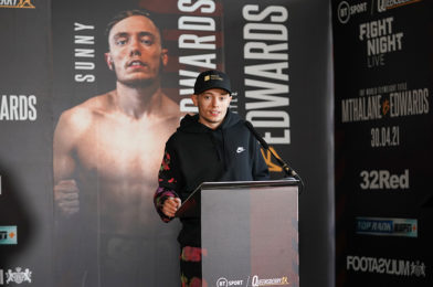 SUNNY EDWARDS, CONLAN/BALUTA PRESS CONFERENCE QUOTES