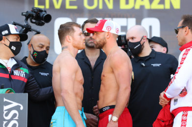 WEIGHTS AND RUNNING ORDER FOR CANELO VS. SAUNDERS