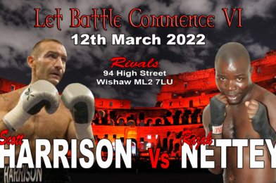 Live on FITE: Harrison back on the Championship Trail, Faces Nettey for Commonwealth Crown this Saturday.