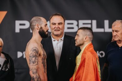 WEIGH-IN RESULTS AND RUNNING ORDER FOR RITSON VS ZLATICANIN