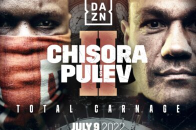 CHISORA AND PULEV REMATCH AT THE O2 ON JULY 9