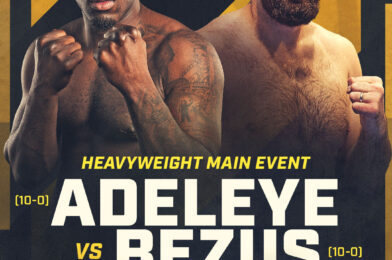 ADELEYE VS BEZUS HEADLINE YORK HALL CARD ON 17 FEB